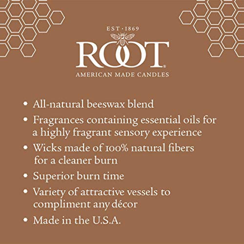 Root Candles Seeking Balance Wood Wick Spa Aromatherapy Candles, 6.5-Ounce, Relax: Geranium Lavender