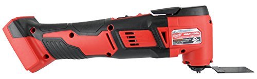 Milwaukee 2626-20 M18 18V Lithium Ion Cordless 18,000 OPM Orbiting Multi Tool with Woodcutting Blades and Sanding Pad with Sheets Included (Battery Not Included, Power Tool Only)