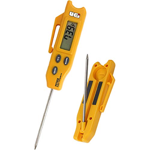 UEi Test Instruments PDT650 Folding Pocket Digital Thermometer,Yellow