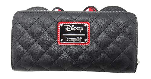 Loungefly x Minnie Bow Wallet WDWA0564, Black, Standard