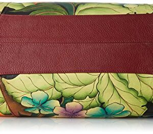 Anna by Anuschka womens 8064 Shoulder Handbag, Mediterranean Garden, One Size US