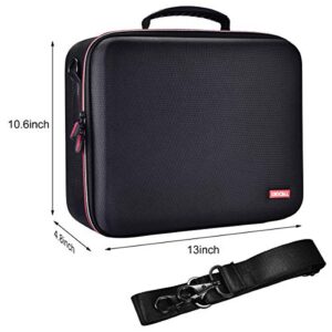 Diocall Deluxe Carrying Case Compatible with Nintendo Switch and Switch OLED 2021, Travel Bag Fit Switch Pro Controller