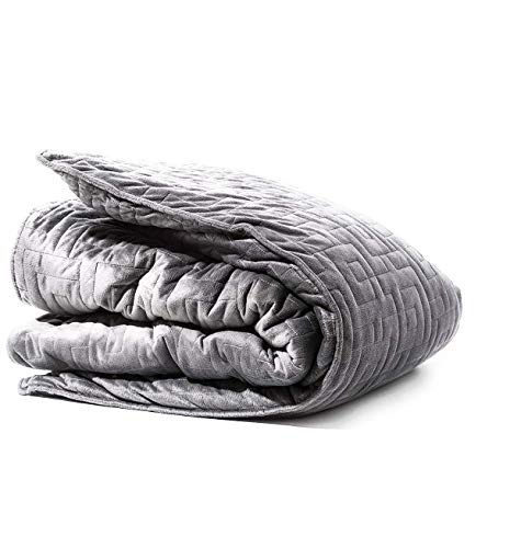 Tranquility 12lb Weighted Throw Blanket - Gray