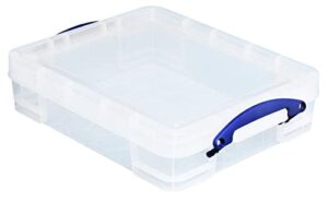 really useful storage box 12 litre clear