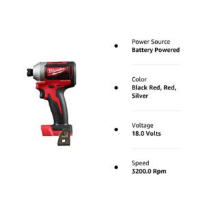 MILWAUKEE M18 Compact Brushless 1/4 i