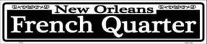 amai store new orleans french quarter metal street sign retro wall decor vintage tin signs 4×16 inch tin sign
