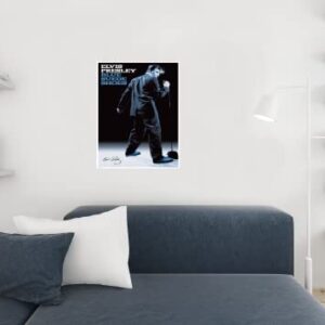 Pyramid America Elvis Presley Blue Suede Shoes Cool Wall Decor Art Print Poster 24x36