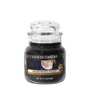 yankee candle midsummer’s night small jar candle, fresh scent