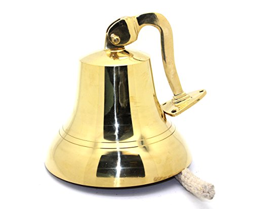 Govinda - 6" Brass Ship Bell - Nautical Bells