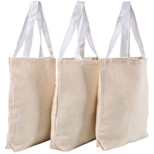 Rhode Island Novelty 8.75 Inch Canvas Tote Bags Set of 12