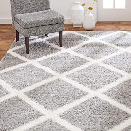 SoHome Carmela Tali Area Rug Grey/Ivory, 5'2"x7'2"