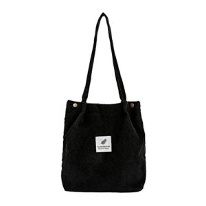 women’s retro large size canvas shoulder bag hobo crossbody handbag casual tote