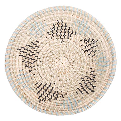 Ren-Wil Imani Basket Small Black, White, Beige, Turquoise, Peach