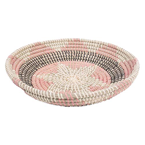 Ren-Wil Imani Basket Small Black, White, Beige, Turquoise, Peach