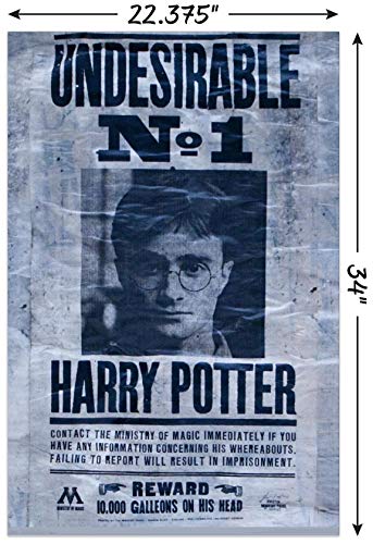 Trends International The Wizarding World: Harry Potter - Undesirable Wall Poster, 22.375" x 34", Unframed Version