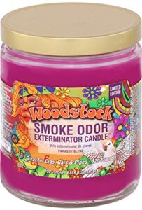 smoke odor exterminator woodstock candle, 13 oz