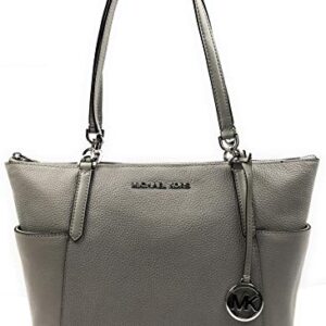 Michael Kors Bedford Large East West TZ Tote (Pearl Grey)