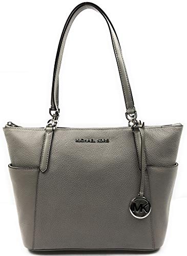 Michael Kors Bedford Large East West TZ Tote (Pearl Grey)