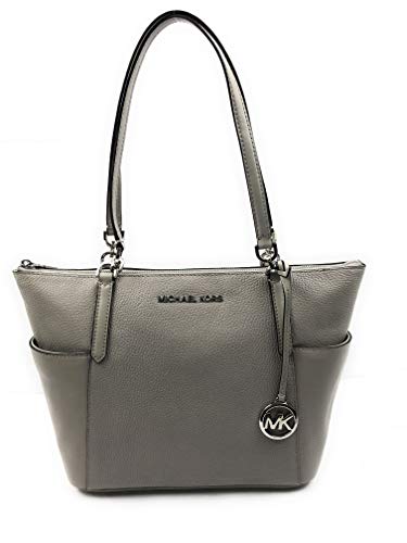 Michael Kors Bedford Large East West TZ Tote (Pearl Grey)