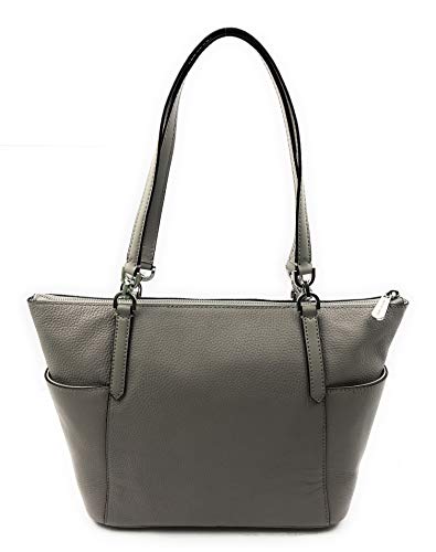 Michael Kors Bedford Large East West TZ Tote (Pearl Grey)