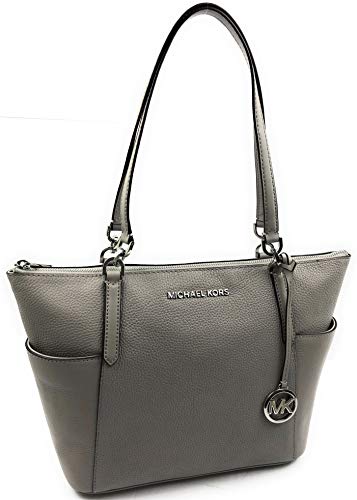 Michael Kors Bedford Large East West TZ Tote (Pearl Grey)