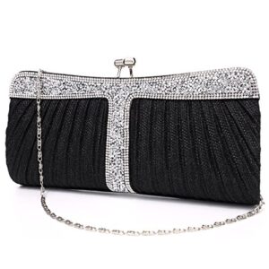 yojoy rhinestone clutch purses for women purses and handbags formal wedding party prom purse money bags