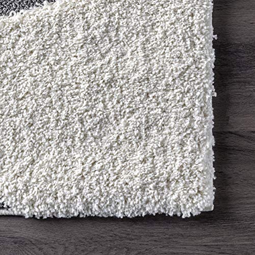 nuLOOM Carolyn Modern Shag Area Rug, 6' 7" x 9', Beige