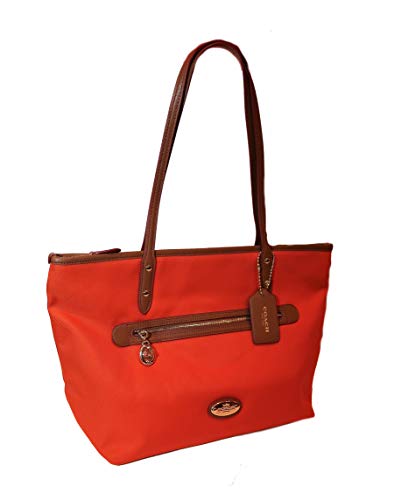 Coach Sawyer Polyester Twill Tote Bag