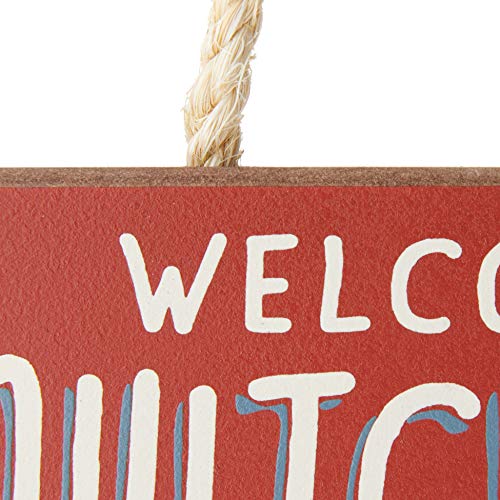 Welcome to Camp Quitcherbitchin - 4x10 Hanging Wooden Sign by My Word!