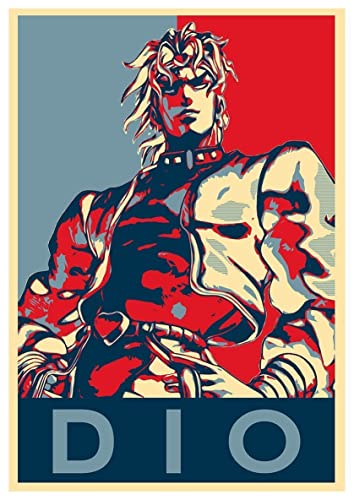 Instabuy Poster JoJo Propaganda Dio - A3 (42x30 cm)