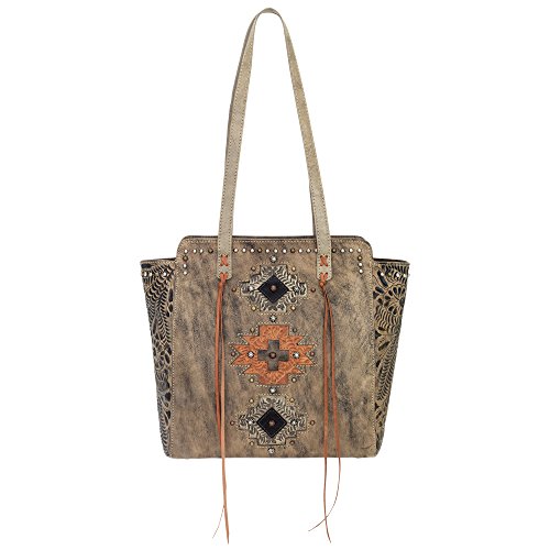 American West Navajo Soul Collection Zip Top Tote One Size