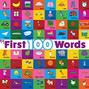 Palace Learning My 100 First Words LAMINATED Poster (18 x 24)