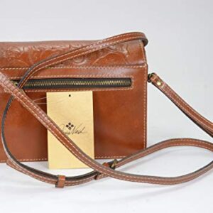 Patricia Nash Tooled FLORENCE LANZA Leather Crossbody Bag