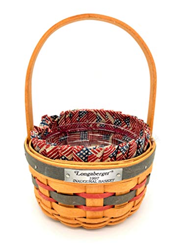 LONGABERGER 1997 AMERICAN INAUGURAL BASKET COMBO NEW