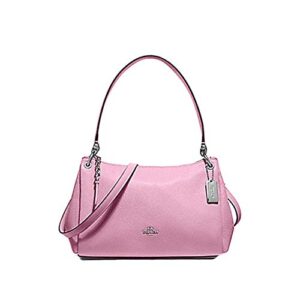 coch leather mia shoulder purse – #f73196 – tulip/pink