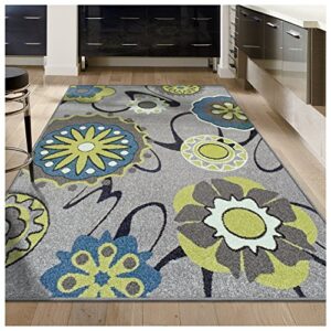superior lana collection, 6mm pile height with jute backing, quality and affordable area rugs, 4′ x 6′ grey