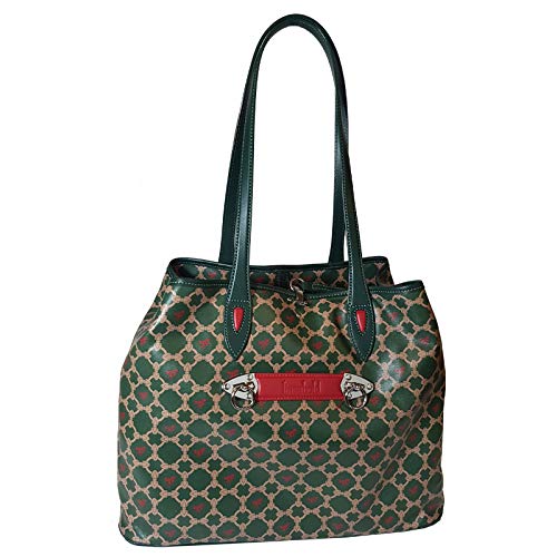 Piero Guidi Medium Tote Bag, Green (Verde)