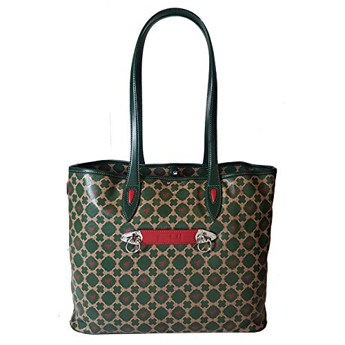 Piero Guidi Medium Tote Bag, Green (Verde)