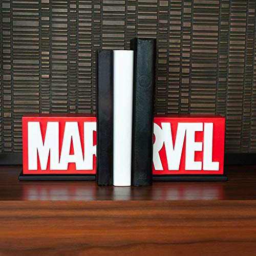 MARVEL Logo Bookends Statue