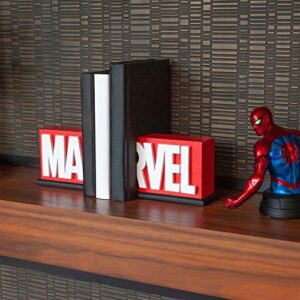 MARVEL Logo Bookends Statue