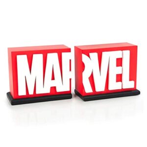 MARVEL Logo Bookends Statue