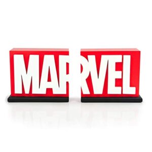 MARVEL Logo Bookends Statue