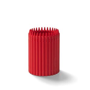 room copenhagen 20040485 crayola pencil cup, red, us:one size