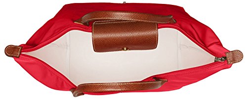 Longchamp Women's Le Pliage Medium Handbag, Red Garance