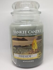 yankee candle fireside large 22-ounce housewarmer jar candle
