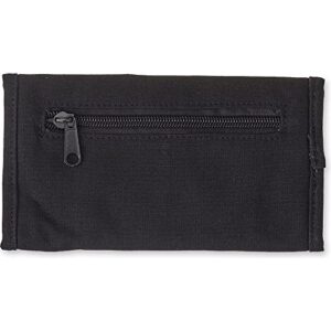 KAVU Big Spender Tri-fold Wallet Clutch Travel Organizer - Black