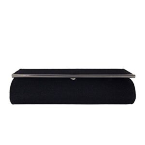 JNB Glittering Evening Clutch, Black