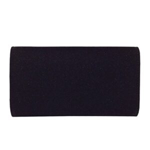 JNB Glittering Evening Clutch, Black