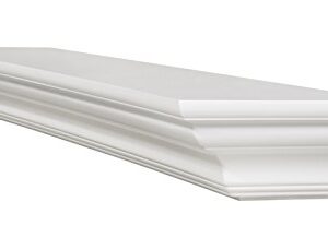 Pearl Mantels 618-60 Crestwood Mantel Shelf, 60-Inch, White