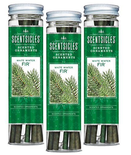 Scentsicles White Winter Fir, 6 Sticks/Bottle (Pack of 3 Bottles)